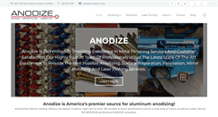 Desktop Screenshot of anodizeinc.com